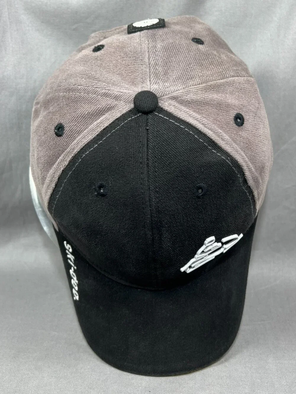 Ski Doo Bombardier BRP Strapback Hat Black Snowmobile Adjustable Outdoor Cap